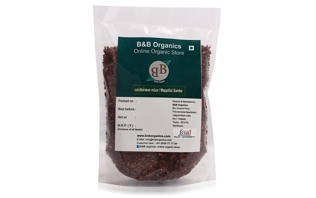 B&B Organics Mappillai Samba    Pack  5 kilogram